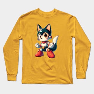 Anime Astro Dog Long Sleeve T-Shirt